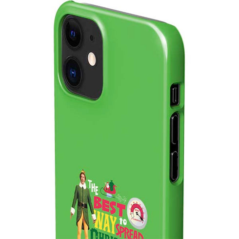 Elf Spread Christmas Cheer iPhone 12 Mini Lite Case