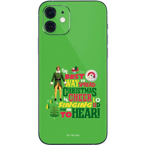 Elf Spread Christmas Cheer iPhone 12 Mini Skin