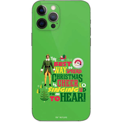 Elf Spread Christmas Cheer iPhone 12 Pro Skin