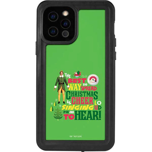 Elf Spread Christmas Cheer iPhone 12 Pro Waterproof Case