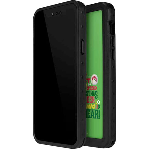 Elf Spread Christmas Cheer iPhone 12 Waterproof Case