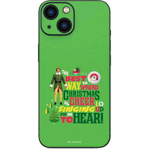 Elf Spread Christmas Cheer iPhone 13 Mini Skin