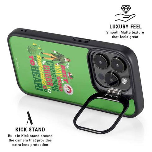Elf Spread Christmas Cheer iPhone 13 Pro Kickstand Case