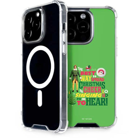 Elf Spread Christmas Cheer iPhone Cases