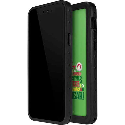 Elf Spread Christmas Cheer iPhone 14 Pro Max Waterproof Case