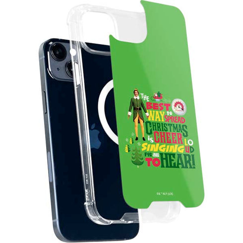 Elf Spread Christmas Cheer iPhone 15 MagSafe Case