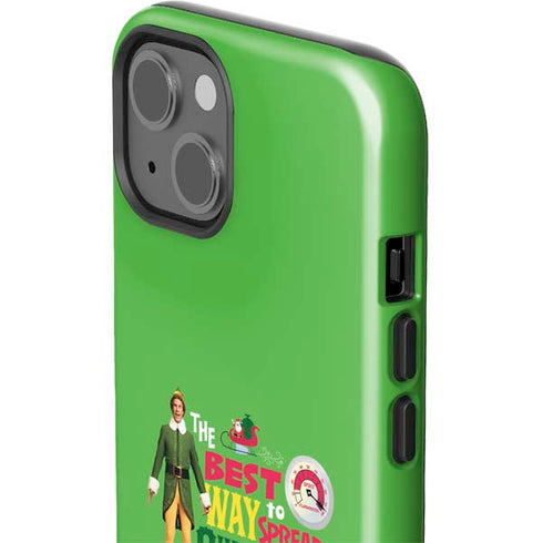 Elf Spread Christmas Cheer iPhone 15 Plus Impact Case