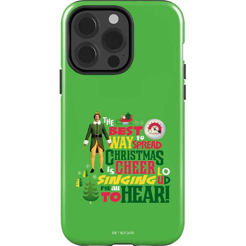 Elf Spread Christmas Cheer iPhone 15 Pro Impact Case