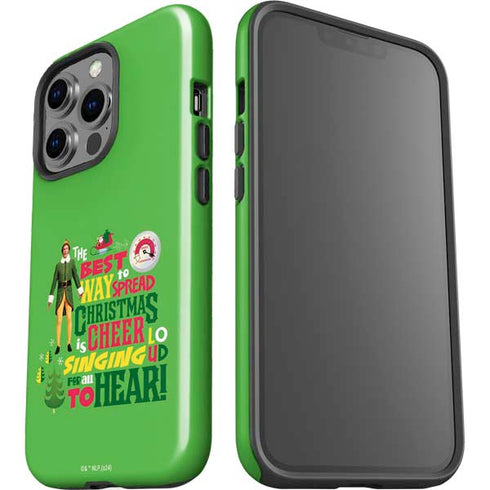 Elf Spread Christmas Cheer iPhone 15 Pro Impact Case