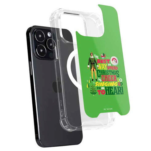 Elf Spread Christmas Cheer iPhone 15 Pro MagSafe Case