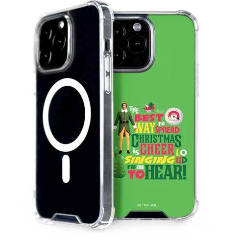 Elf Spread Christmas Cheer iPhone 15 Pro Max MagSafe Case