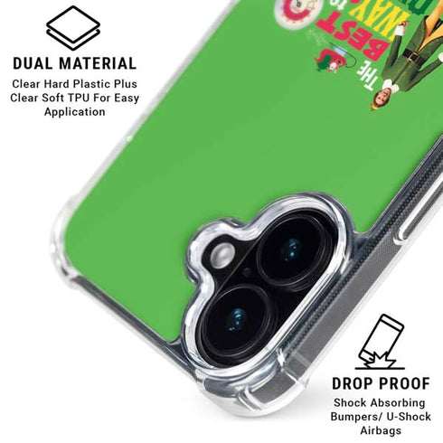 Elf Spread Christmas Cheer iPhone 16 Clear Case