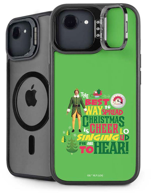 Elf Spread Christmas Cheer iPhone 16e Kickstand Case