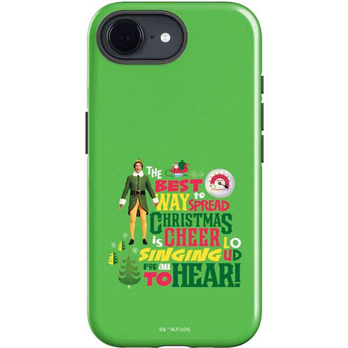 Elf Spread Christmas Cheer iPhone 16e Impact Case