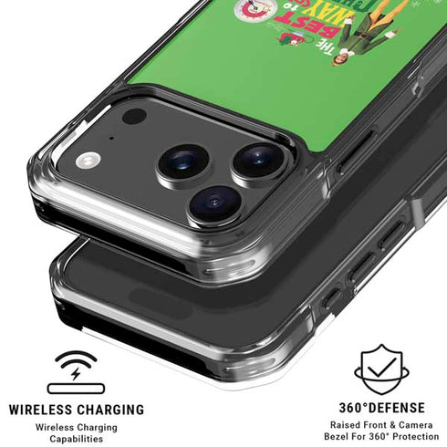 Elf Spread Christmas Cheer iPhone 18 Pro Clear Case