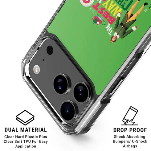 Elf Spread Christmas Cheer iPhone 18 Pro Clear Case