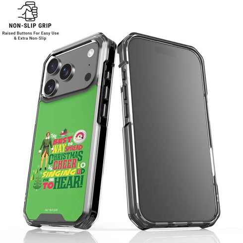 Elf Spread Christmas Cheer iPhone 18 Pro Clear Case