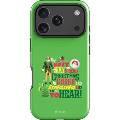 Elf Spread Christmas Cheer iPhone 18 Pro Max Impact Case