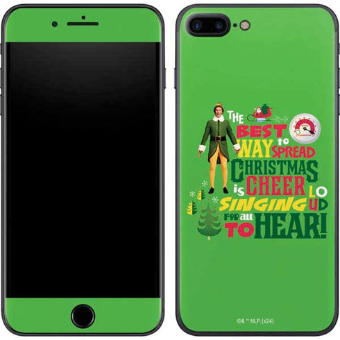 Elf Spread Christmas Cheer iPhone 7 Plus Skin