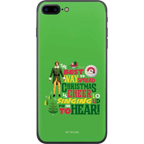 Elf Spread Christmas Cheer iPhone 8 Plus Skin
