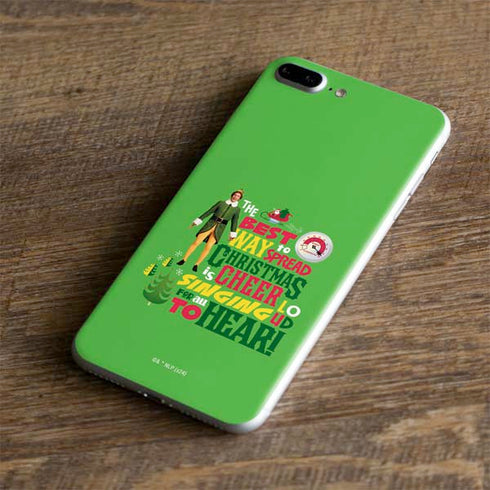 Elf Spread Christmas Cheer iPhone 8 Plus Skin