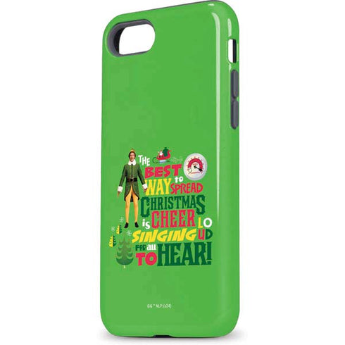 Elf Spread Christmas Cheer iPhone 8 Pro Case