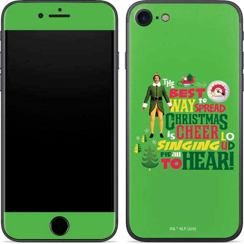 Elf Spread Christmas Cheer iPhone SE (2nd & 3rd Gen) Skin