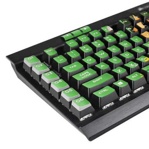 Elf Spread Christmas Cheer K95 RGB PLATINUM Mechanical Gaming Keyboard Skin