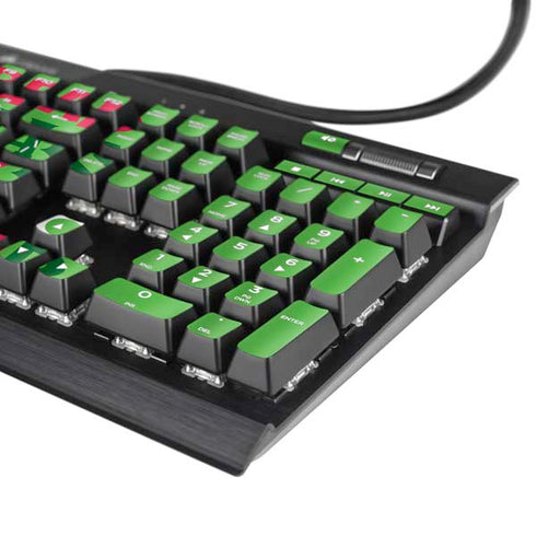 Elf Spread Christmas Cheer K95 RGB PLATINUM Mechanical Gaming Keyboard Skin