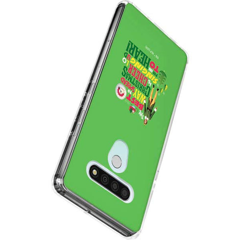 Elf Spread Christmas Cheer LG Stylo 6 Clear Case