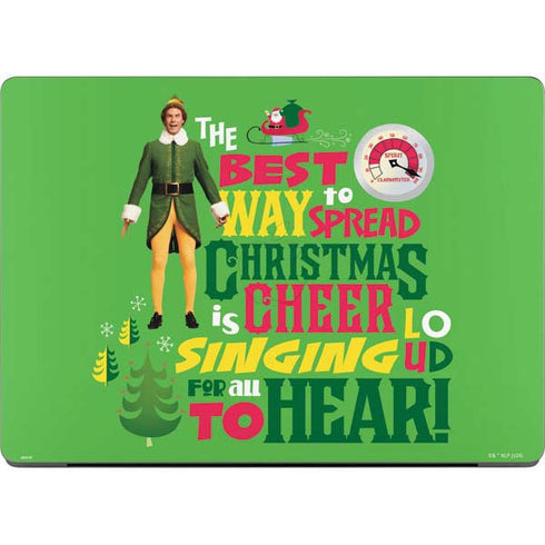 Elf Spread Christmas Cheer MacBook Pro 14in (2021-24) Skin