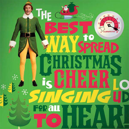 Elf Spread Christmas Cheer MacBook Skins