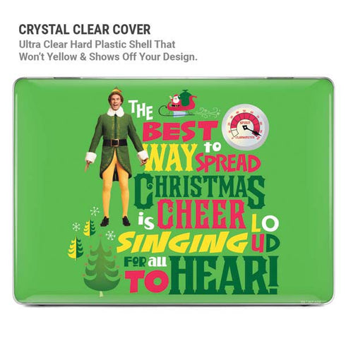 Elf Spread Christmas Cheer MacBook Pro 16in (2021-25) Case plus Skin