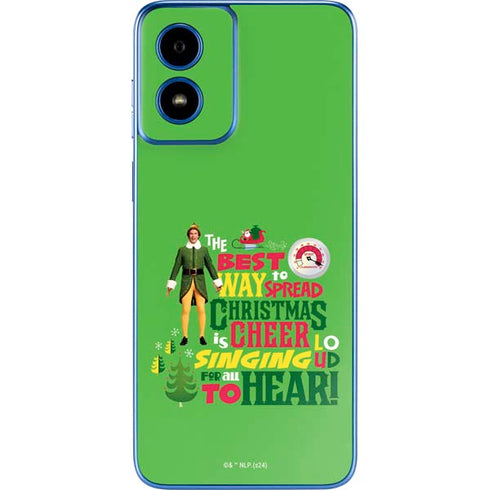 Elf Spread Christmas Cheer Moto G Play 4G (2024) Skin