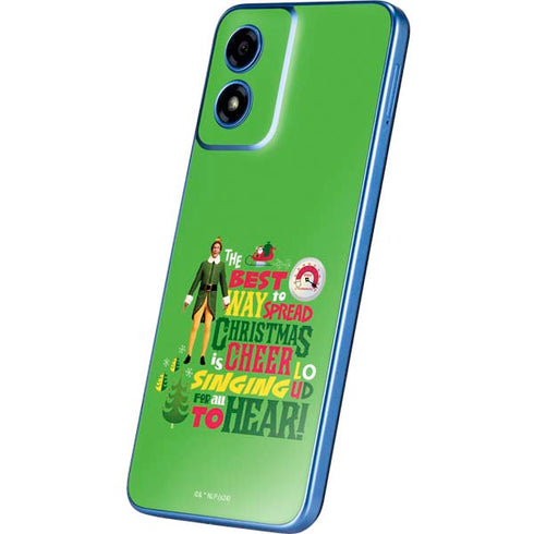 Elf Spread Christmas Cheer Moto G Play 4G (2024) Skin