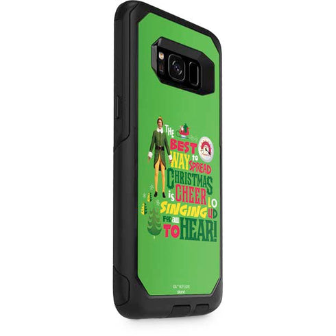 Elf Spread Christmas Cheer Otterbox Commuter Galaxy Skin