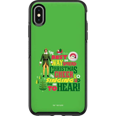 Elf Spread Christmas Cheer Otterbox Symmetry iPhone Skin