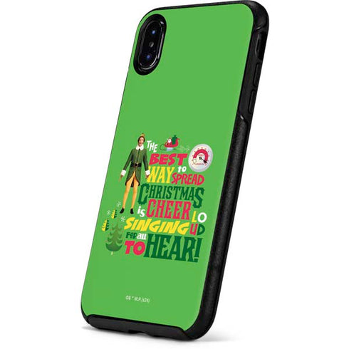 Elf Spread Christmas Cheer Otterbox Symmetry iPhone Skin