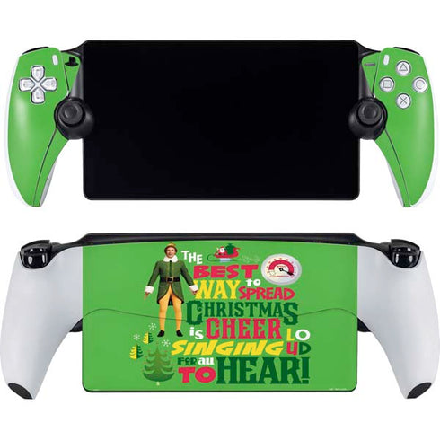 Elf Spread Christmas Cheer PlayStation PS5 Skins