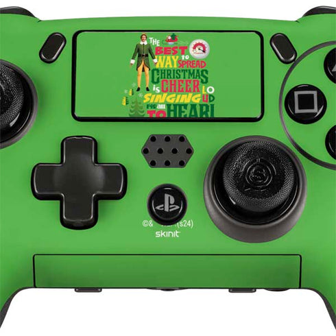 Elf Spread Christmas Cheer PlayStation Scuf Vantage 2 Controller Skin