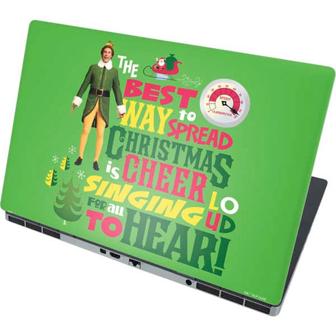 Elf Spread Christmas Cheer Dell Precision Skin