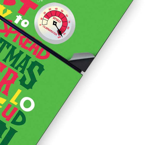 Elf Spread Christmas Cheer PS4 Console Skin