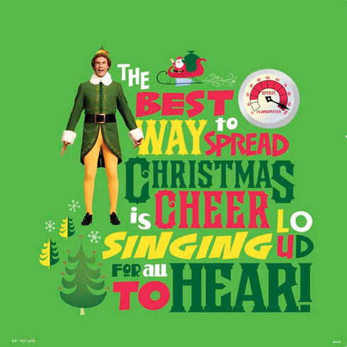 Elf Spread Christmas Cheer PS4 Console Skin