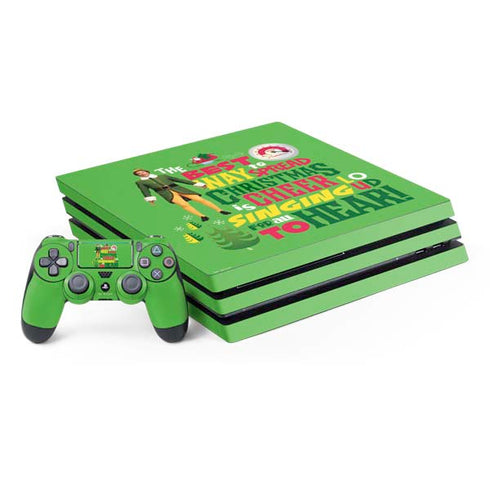 Elf Spread Christmas Cheer PlayStation PS4 Skins