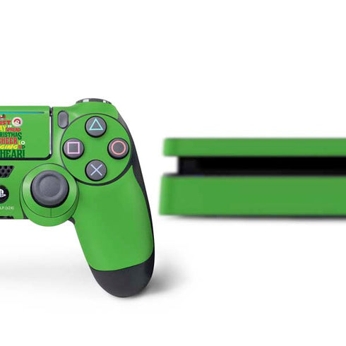 Elf Spread Christmas Cheer PS4 Slim Bundle Skin