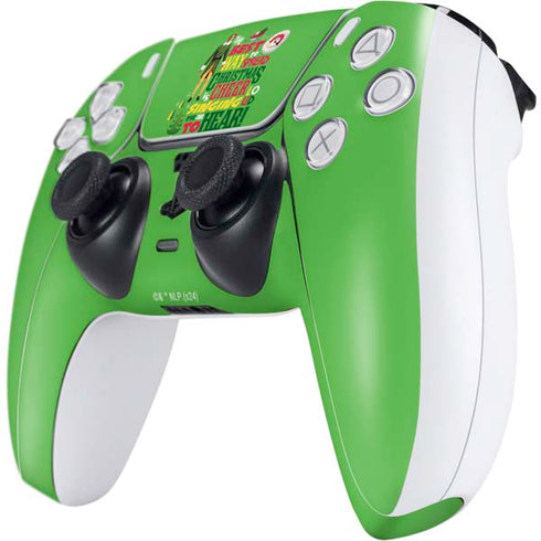 Elf Spread Christmas Cheer PS5 Controller Skin