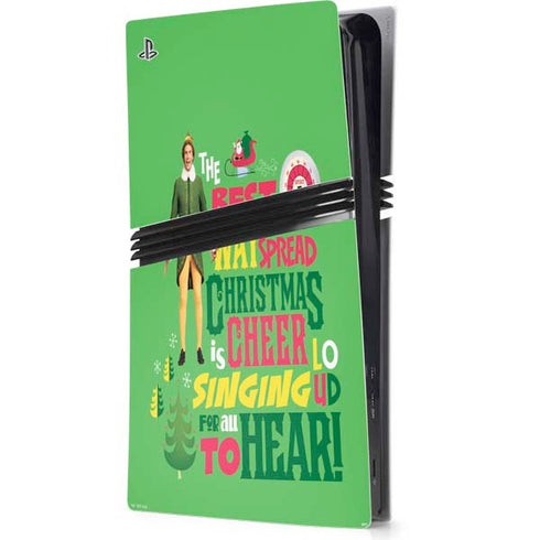 Elf Spread Christmas Cheer PlayStation PS5 Skins