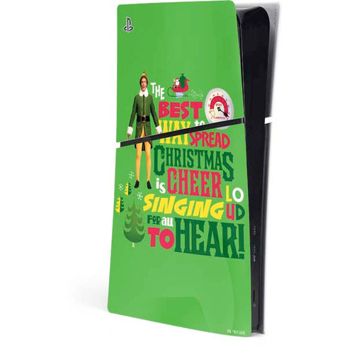 Elf Spread Christmas Cheer PlayStation PS5 Skins