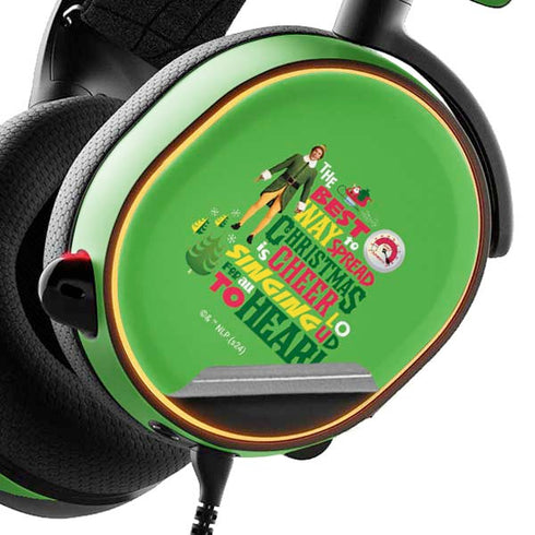 Elf Spread Christmas Cheer SteelSeries Arctis 3 Skin