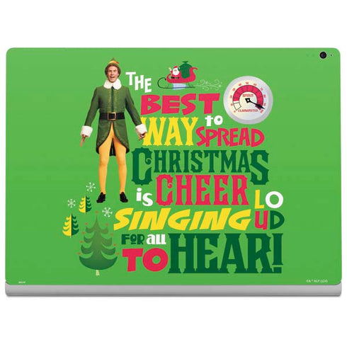 Elf Spread Christmas Cheer Surface Book 2 15in Skin